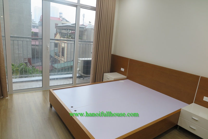 Brand-new apartment, balcony, 50m2 in Trung Liet, Dong Da for rent
